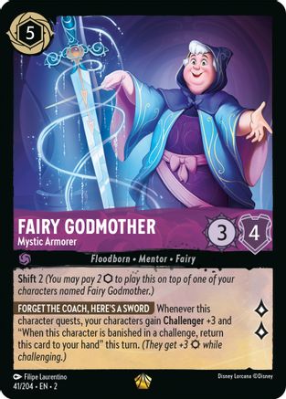 Fairy Godmother (Mystic Armorer) - 41/204 - Legendary (Foil)