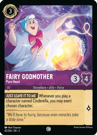 Fairy Godmother (Pure Heart) - 42/204 - Common (Foil)