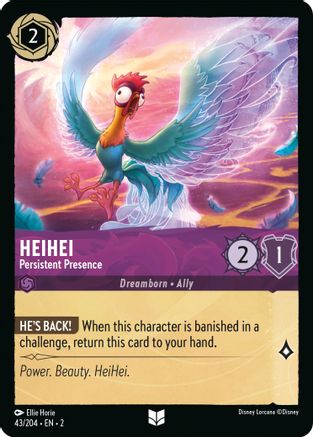 HeiHei (Persistent Presence) - 43/204 - Uncommon (Foil)