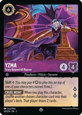 Yzma (Scary Beyond All Reason) - 60/204 - Super Rare (Foil)