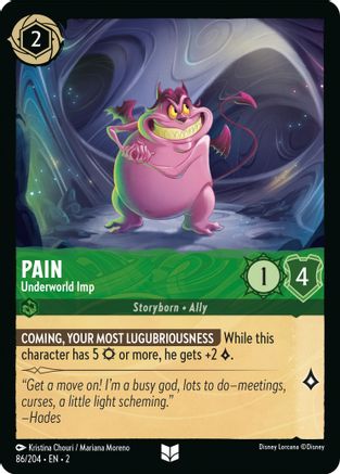 Pain (Underworld Imp) - 86/204 - Uncommon (Foil)
