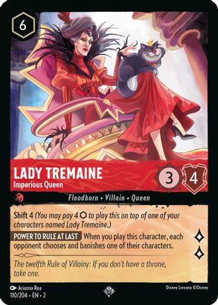 Lady Tremaine (Imperious Queen) - 110/204 - Super Rare
