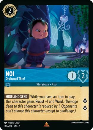 Noi (Orphaned Thief) - 155/204 - Rare (Foil)