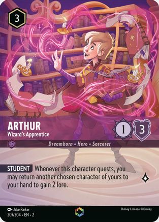Arthur (Wizard's Apprentice) - 207/204 - Enchanted