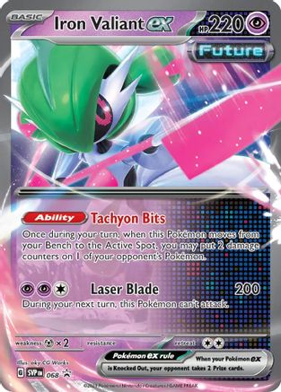 Iron Valiant ex 068 - Holofoil - Promo