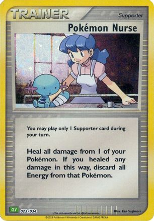 Pokemon Nurse 023 - Holofoil - Classic Collection