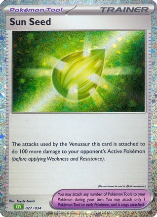 Sun Seed 027 - Holofoil - Classic Collection