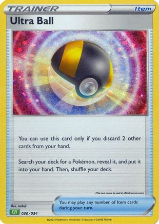 Ultra Ball (CLV) 030 - Holofoil - Classic Collection