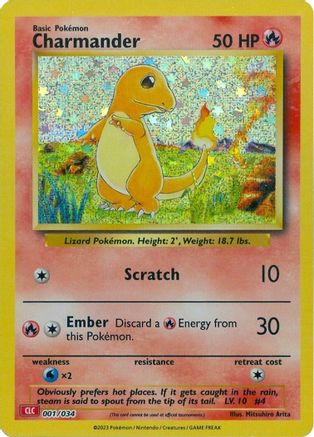 Charmander 001 - Holofoil - Classic Collection