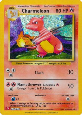 Charmeleon 002 - Holofoil - Classic Collection