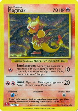 Magmar 006 - Holofoil - Classic Collection