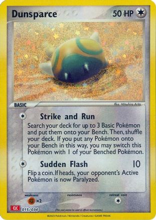 Dunsparce 015 - Holofoil - Classic Collection