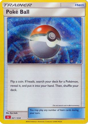 Poke Ball (CLC) 021 - Holofoil - Classic Collection