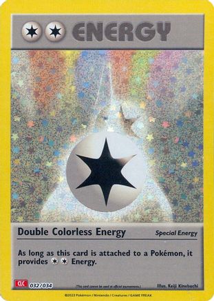Double Colorless Energy (CLC) 032 - Holofoil - Classic Collection