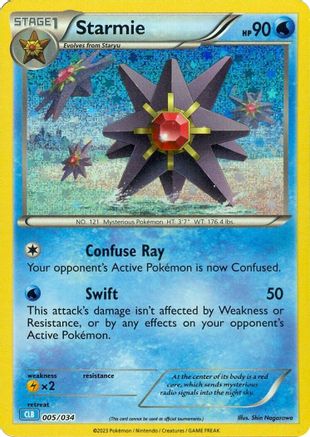 Starmie 005 - Holofoil - Classic Collection
