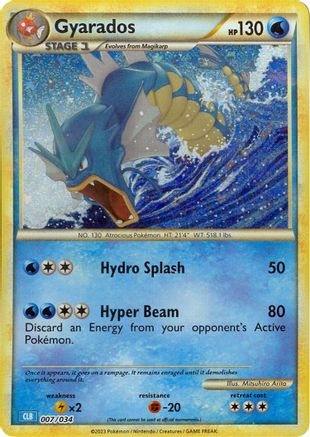 Gyarados 007 - Holofoil - Classic Collection
