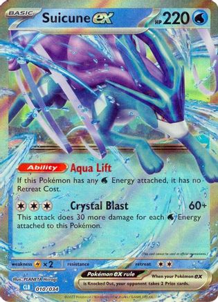 Suicune ex 010 - Holofoil - Classic Collection