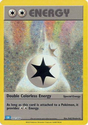 Double Colorless Energy (CLB) 032 - Holofoil - Classic Collection