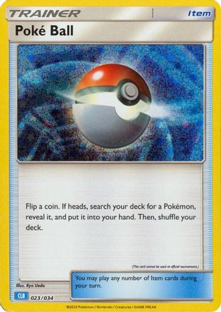 Poke Ball (CLB) 023 - Holofoil - Classic Collection