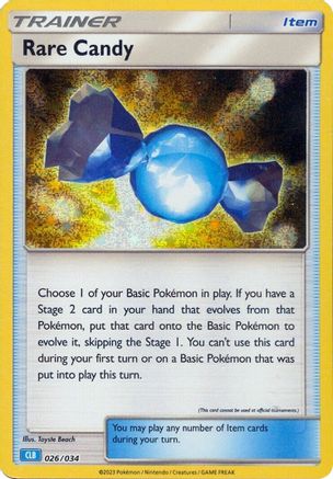 Rare Candy (CLB) 026 - Holofoil - Classic Collection