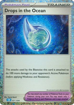 Drops in the Ocean 021 - Holofoil - Classic Collection