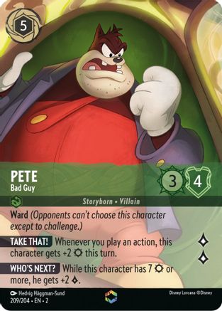 Pete (Bad Guy) - 209/204 - Enchanted