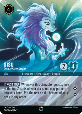 Sisu (Divine Water Dragon) - 214/204 - Enchanted