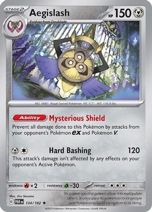 Aegislash (Non-Holo) - 134/182 - Rare