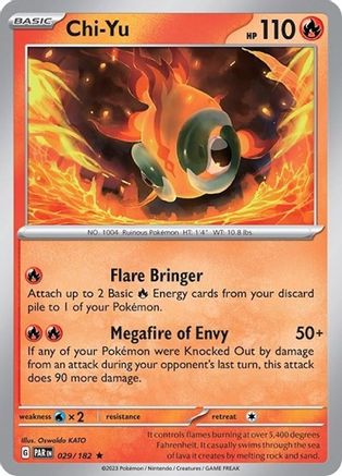 Chi-Yu (Non-Holo) - 29/182 - Rare