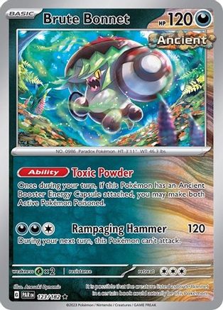 Brute Bonnet (Cosmos Holo) 123/182  - Holofoil Miscellaneous Cards & Products - Rare