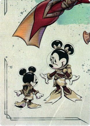 Minnie Mouse (Wide-Eyed Diver Puzzle Insert) -