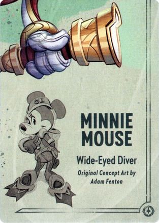 Minnie Mouse (Wide-Eyed Diver Puzzle Insert) -