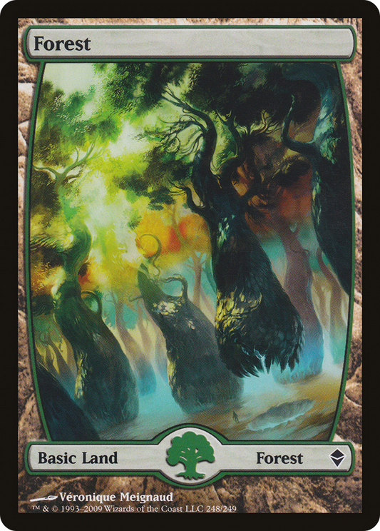Forest (248) - Full Art (ZEN-248)  Foil