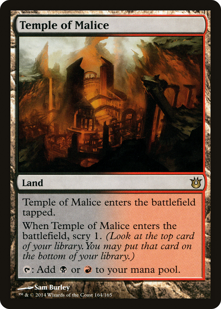 Temple of Malice (BNG-164)  Foil