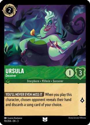 Ursula (Deceiver) - 90/204 - Uncommon (Foil)