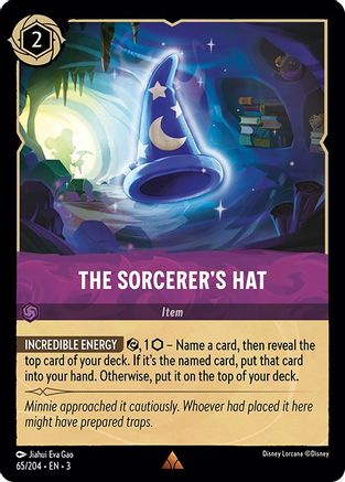 The Sorcerer's Hat - 65/204 - Rare (Foil)