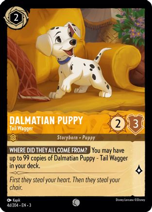 Dalmatian Puppy (Tail Wagger) - 4d/204 - 4d/204