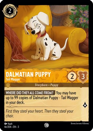Dalmatian Puppy (Tail Wagger) - 4e/204 - 4e/204