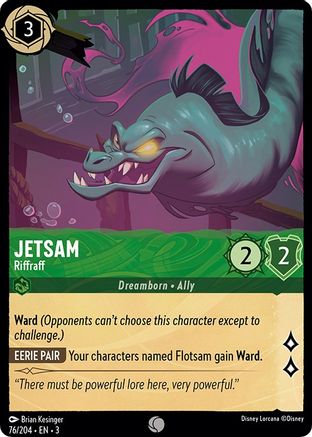Jetsam (Riffraff) - 76/204 - Common (Foil)