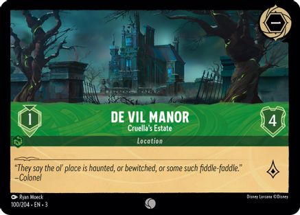 De Vil Manor (Cruella's Estate) - 100/204 - Common
