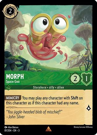Morph (Space Goo) - 81/204 - Rare (Foil)