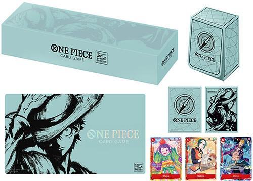One Piece Card Game: Japanese 1st Anniversary Set (Sealed Promotional Bundle) - One Piece Collection Sets (OP-CS)