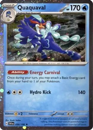 Quaquaval (Cosmos Holo) 054/198  - Holofoil Miscellaneous Cards & Products - Promo