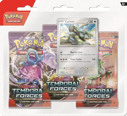 Temporal Forces 3 Pack Blister [Cyclizar] [Cleffa]