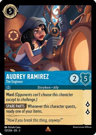 Audrey Ramirez (The Engineer) - 137/204 - Rare (Foil)