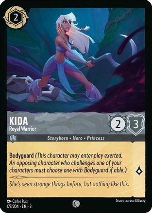 Kida (Royal Warrior) - 177/204 - Common (Foil)