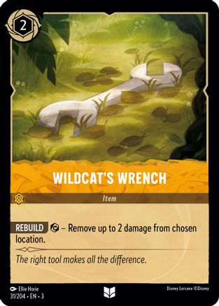 Wildcat's Wrench - 31/204 - Uncommon (Foil)