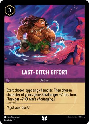 Last-Ditch Effort - 62/204 - Uncommon (Foil)