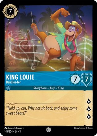 King Louie (Bandleader) - 146/204 - Common (Foil)