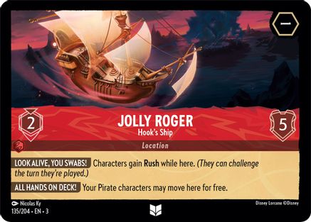 Jolly Roger (Hook's Ship) - 135/204 - Uncommon